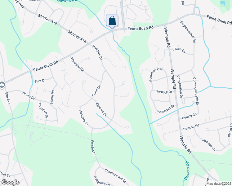 map of restaurants, bars, coffee shops, grocery stores, and more near 6 Reynolds Court in Delmar