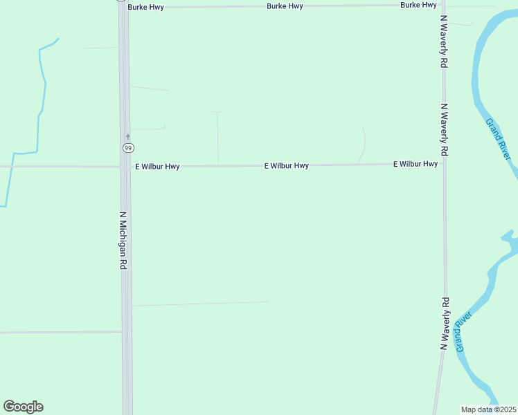 map of restaurants, bars, coffee shops, grocery stores, and more near 11406 East Wilbur Highway in Eaton Rapids