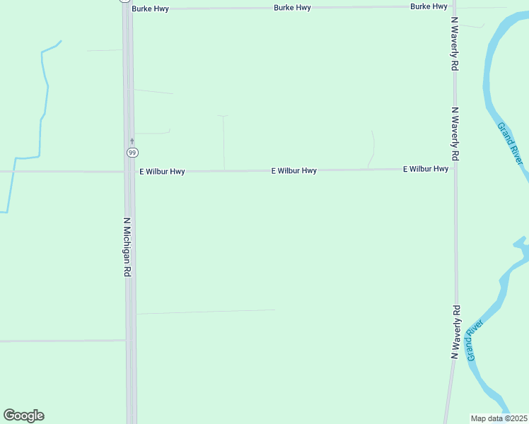map of restaurants, bars, coffee shops, grocery stores, and more near 11406 East Wilbur Highway in Eaton Rapids