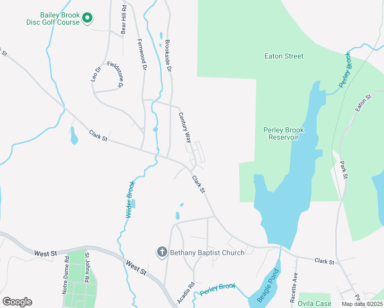 map of restaurants, bars, coffee shops, grocery stores, and more near 100 Century Way in Gardner