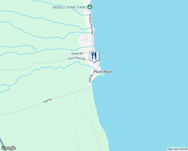 map of restaurants, bars, coffee shops, grocery stores, and more near 3511 Hall Road in Himrod