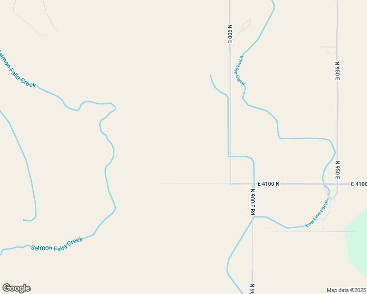 map of restaurants, bars, coffee shops, grocery stores, and more near East 4100 N Road in Buhl