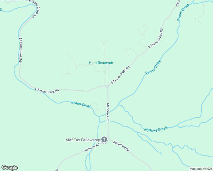 map of restaurants, bars, coffee shops, grocery stores, and more near 19373 East Evans Creek Road in White City