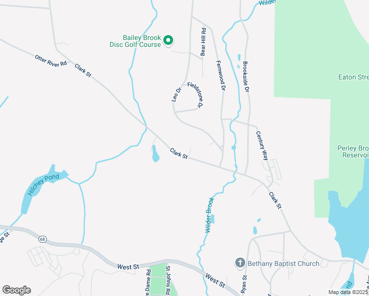 map of restaurants, bars, coffee shops, grocery stores, and more near 547 Clark Street in Gardner