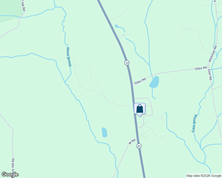 map of restaurants, bars, coffee shops, grocery stores, and more near 16695 New York 22 in Stephentown