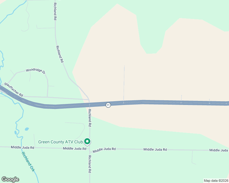 map of restaurants, bars, coffee shops, grocery stores, and more near N2531 Hiltbrand Lane in Monroe