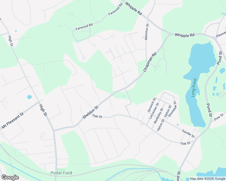 map of restaurants, bars, coffee shops, grocery stores, and more near 38 Sheldon Street in Billerica