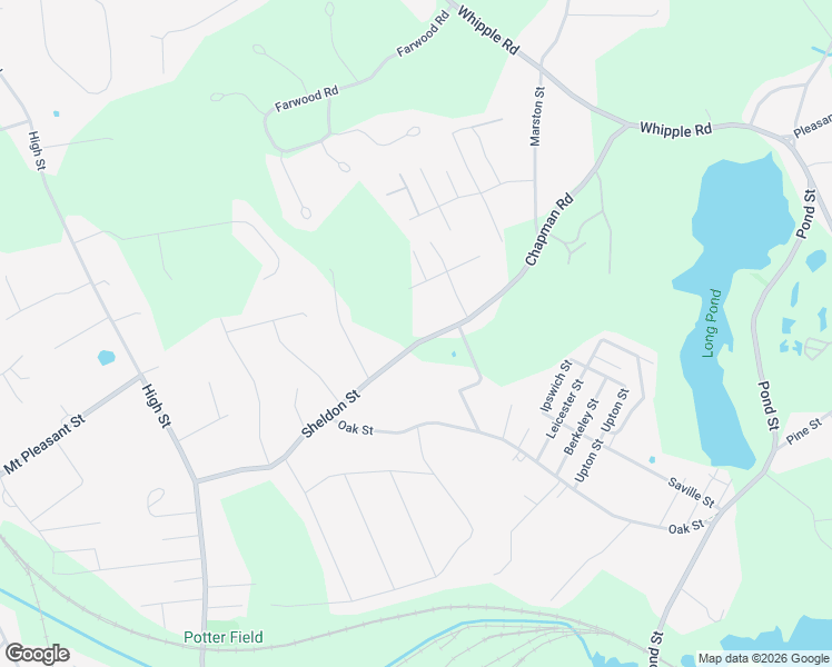 map of restaurants, bars, coffee shops, grocery stores, and more near 38 Sheldon Street in Billerica