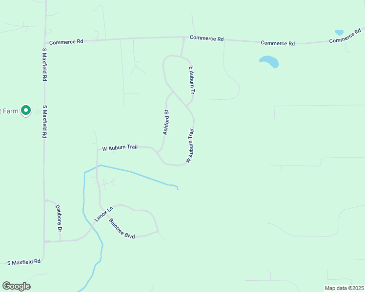map of restaurants, bars, coffee shops, grocery stores, and more near 236 West Auburn Trail in Brighton