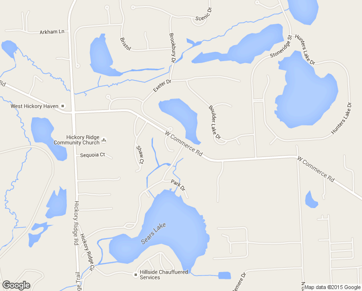 map of restaurants, bars, coffee shops, grocery stores, and more near 658 Granda Vista Drive in Milford Charter Township