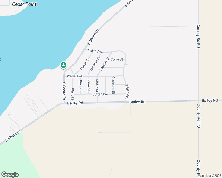map of restaurants, bars, coffee shops, grocery stores, and more near 2909 Cochrane Street in Delavan