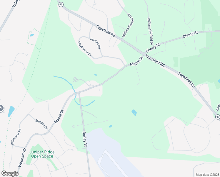 map of restaurants, bars, coffee shops, grocery stores, and more near 47 Maple Street in Wenham