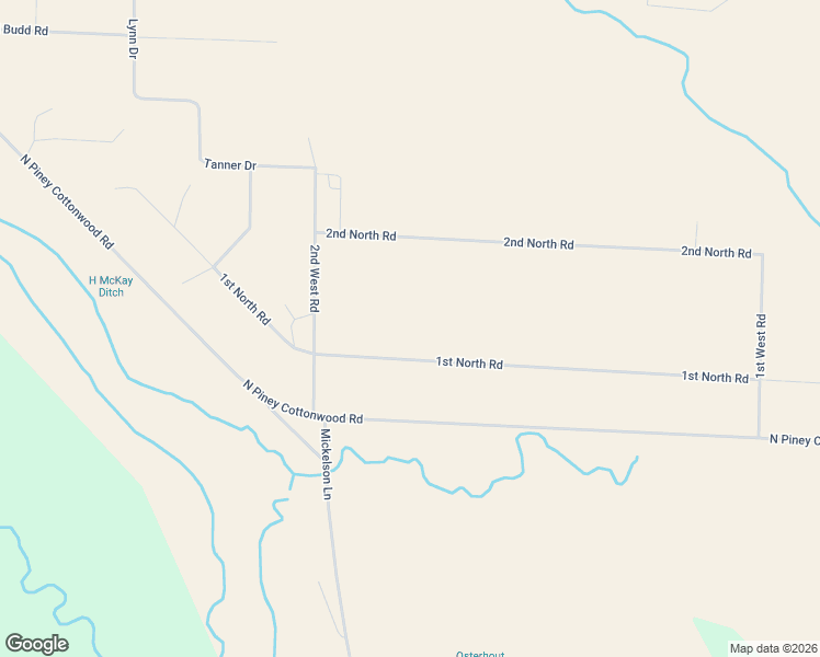 map of restaurants, bars, coffee shops, grocery stores, and more near 80 1st North Road in Big Piney