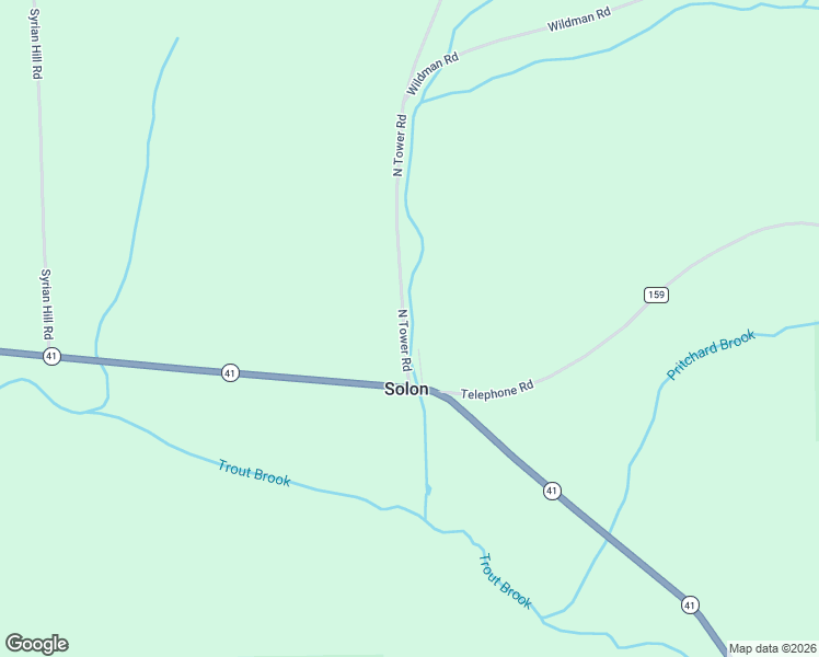 map of restaurants, bars, coffee shops, grocery stores, and more near 3967 North Tower Road in Cincinnatus