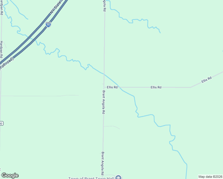 map of restaurants, bars, coffee shops, grocery stores, and more near 10405 Brant Angola Road in North Collins