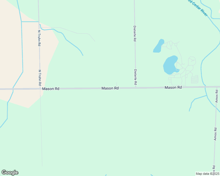 map of restaurants, bars, coffee shops, grocery stores, and more near 5300 W Mason Rd in Fowlerville