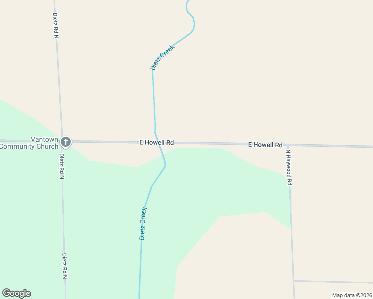 map of restaurants, bars, coffee shops, grocery stores, and more near 3814 East Howell Road in Webberville