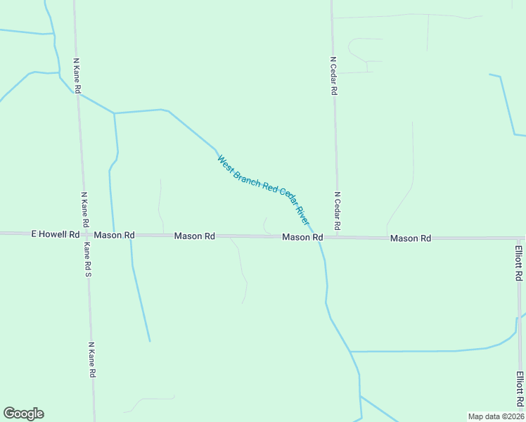 map of restaurants, bars, coffee shops, grocery stores, and more near 11196 West Mason Road in Webberville