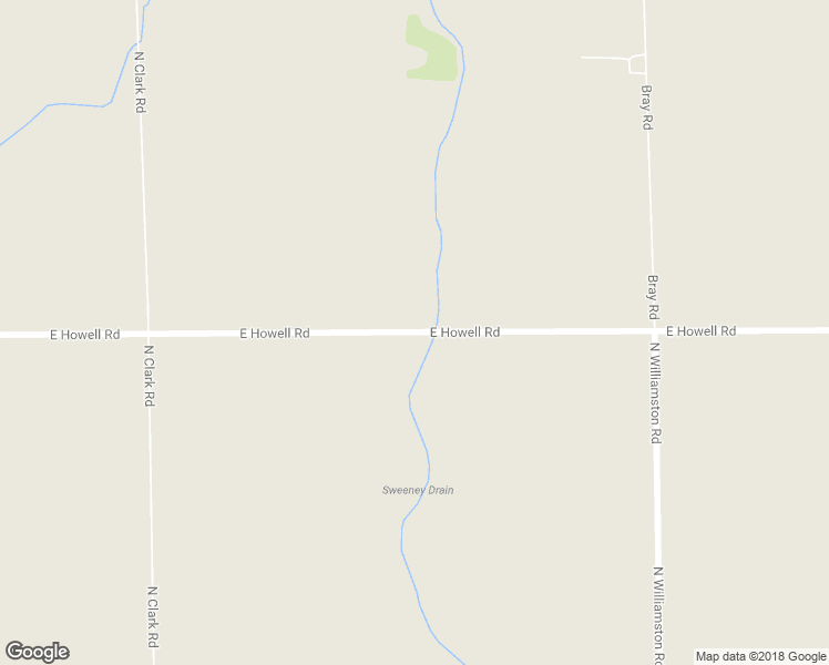 map of restaurants, bars, coffee shops, grocery stores, and more near 1280 East Howell Road in Williamston
