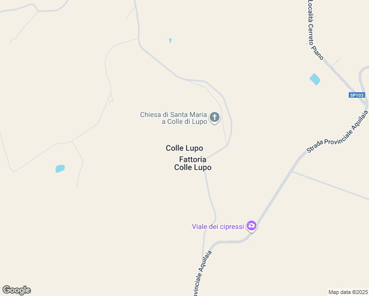 map of restaurants, bars, coffee shops, grocery stores, and more near in Province of Grosseto