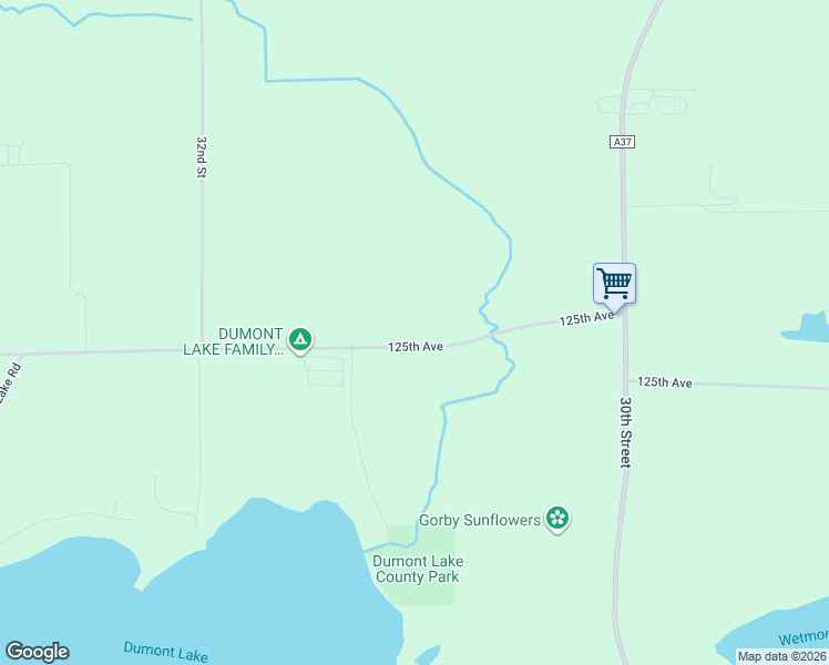 map of restaurants, bars, coffee shops, grocery stores, and more near 3117 125th Avenue in Allegan