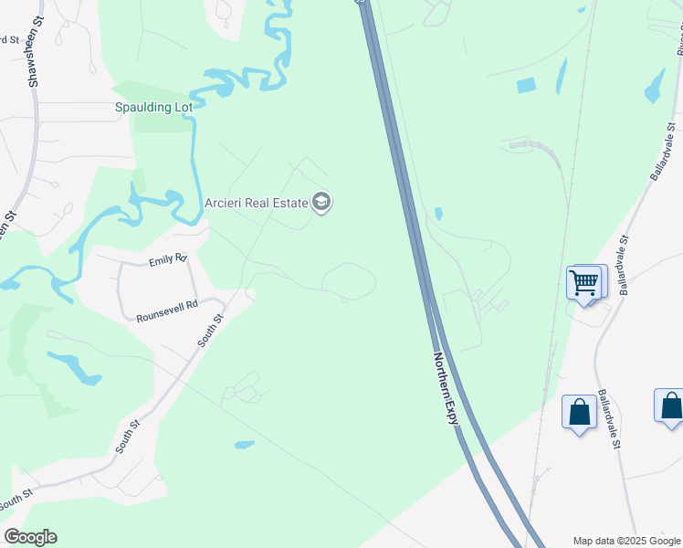 map of restaurants, bars, coffee shops, grocery stores, and more near 70 Jennie's Way in Tewksbury