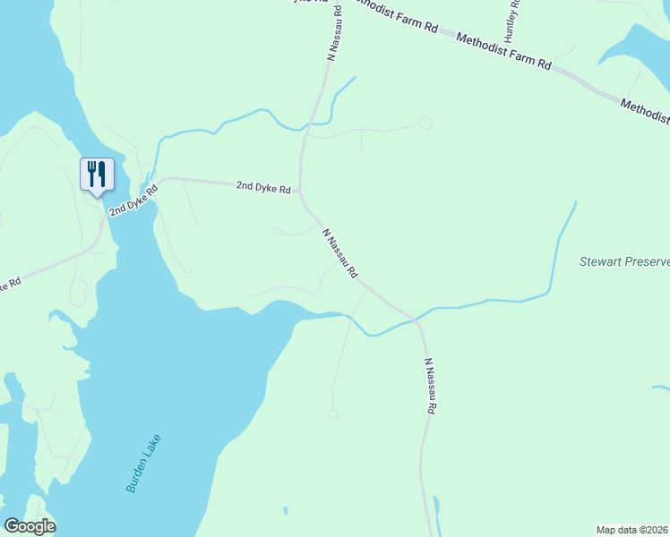map of restaurants, bars, coffee shops, grocery stores, and more near 4 Blue Heron Drive in Averill Park
