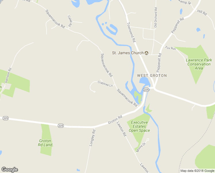 map of restaurants, bars, coffee shops, grocery stores, and more near 6 Crabtree Lane in Shirley