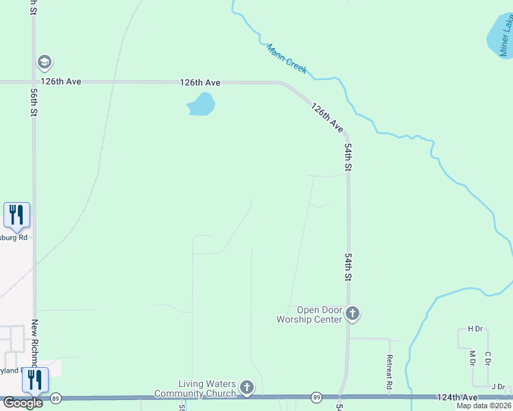 map of restaurants, bars, coffee shops, grocery stores, and more near 5465 Dalton Ridge in Fennville