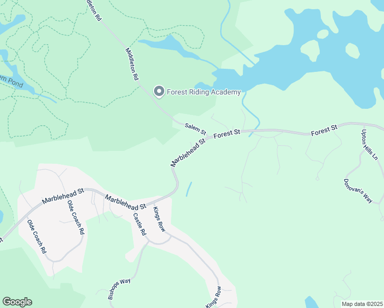 map of restaurants, bars, coffee shops, grocery stores, and more near 16 Marblehead Street in North Reading