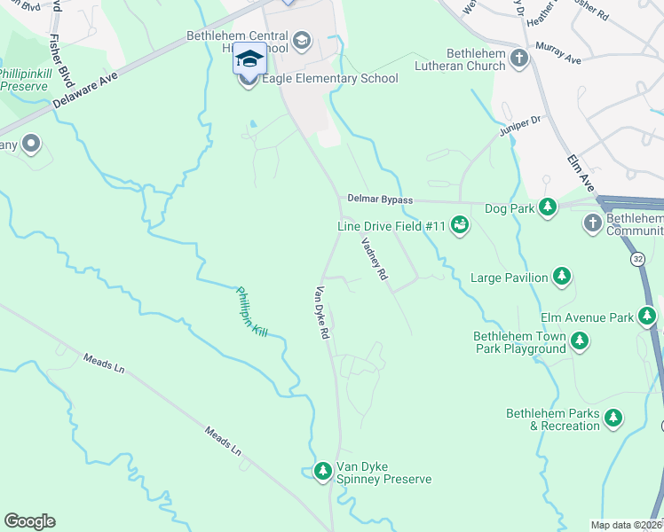 map of restaurants, bars, coffee shops, grocery stores, and more near 7 Aertsan Place in Albany County