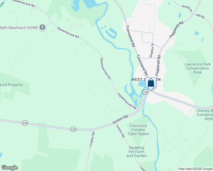 map of restaurants, bars, coffee shops, grocery stores, and more near 6 Crabtree Lane in Shirley
