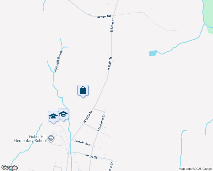 map of restaurants, bars, coffee shops, grocery stores, and more near 424 North Main Street in Orange