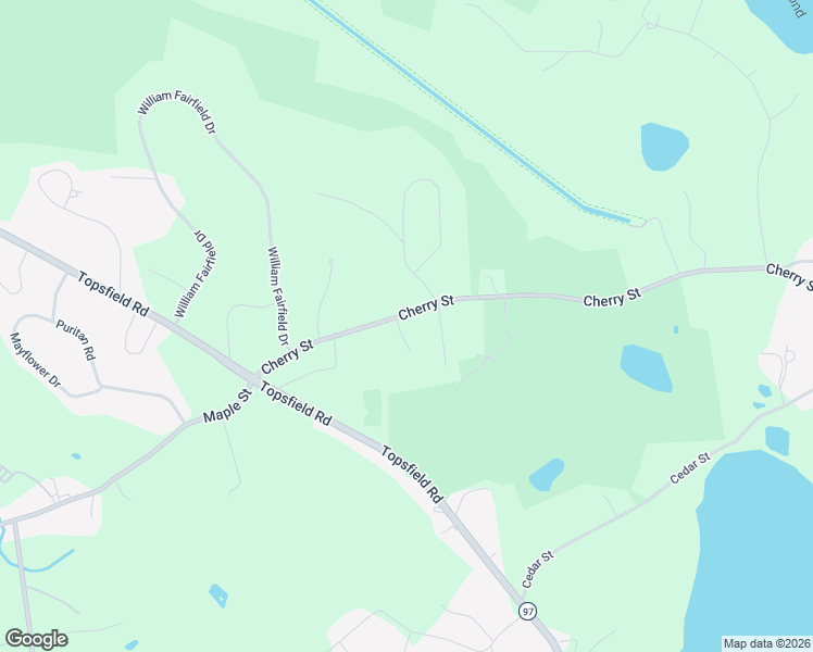 map of restaurants, bars, coffee shops, grocery stores, and more near 146 Cherry Street in Wenham