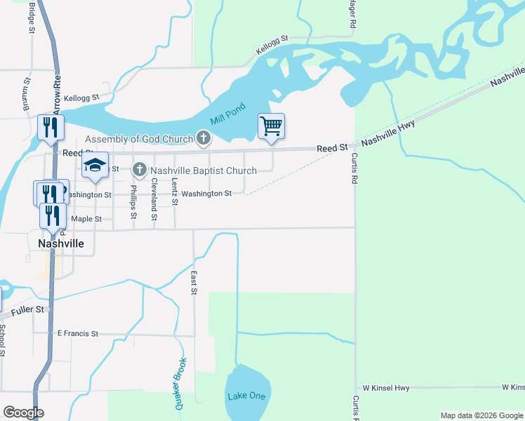 map of restaurants, bars, coffee shops, grocery stores, and more near 951 Sherman in Nashville