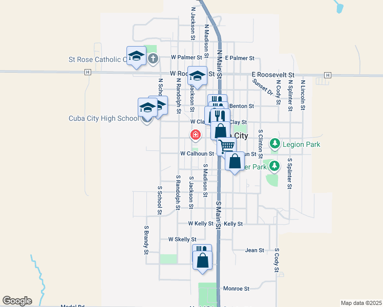 West Calhoun Street, Cuba City WI Walk Score
