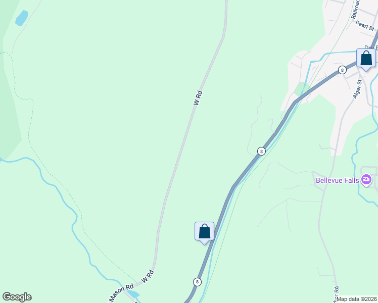 map of restaurants, bars, coffee shops, grocery stores, and more near 380 West Road in Adams