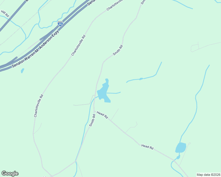 map of restaurants, bars, coffee shops, grocery stores, and more near 1134-1136 Smith Road in East Worcester