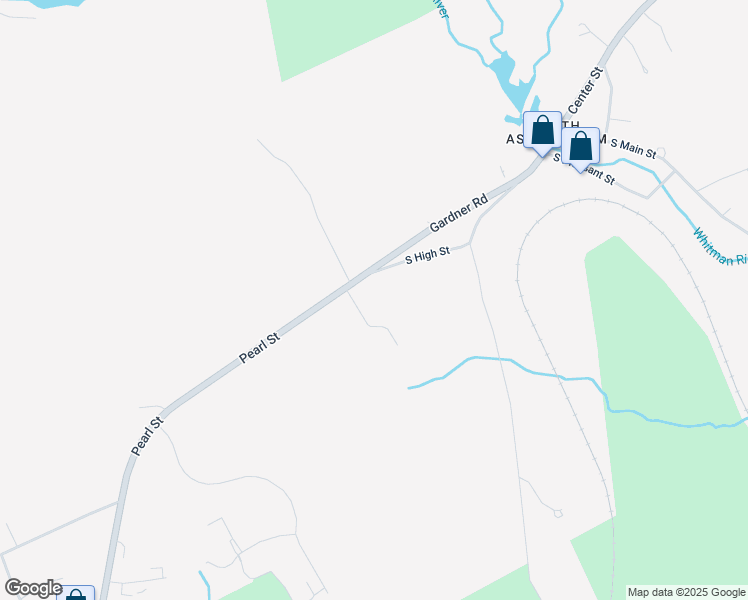 map of restaurants, bars, coffee shops, grocery stores, and more near 61 Gardner Road in Ashburnham