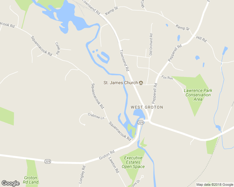 map of restaurants, bars, coffee shops, grocery stores, and more near 31 Squannacook Road in Shirley