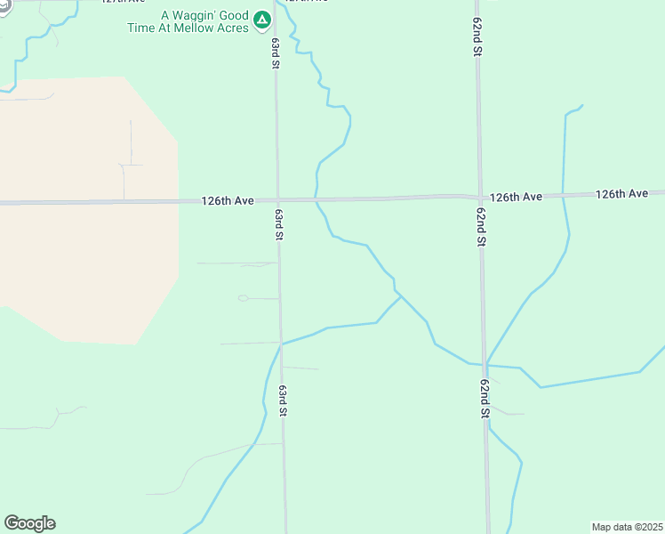 map of restaurants, bars, coffee shops, grocery stores, and more near 2549 63rd Street in Fennville