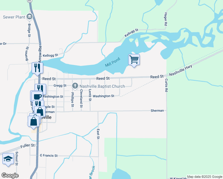 map of restaurants, bars, coffee shops, grocery stores, and more near 830 Gregg Street in Nashville