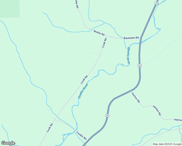 map of restaurants, bars, coffee shops, grocery stores, and more near 422 Cook Road in Pitcher