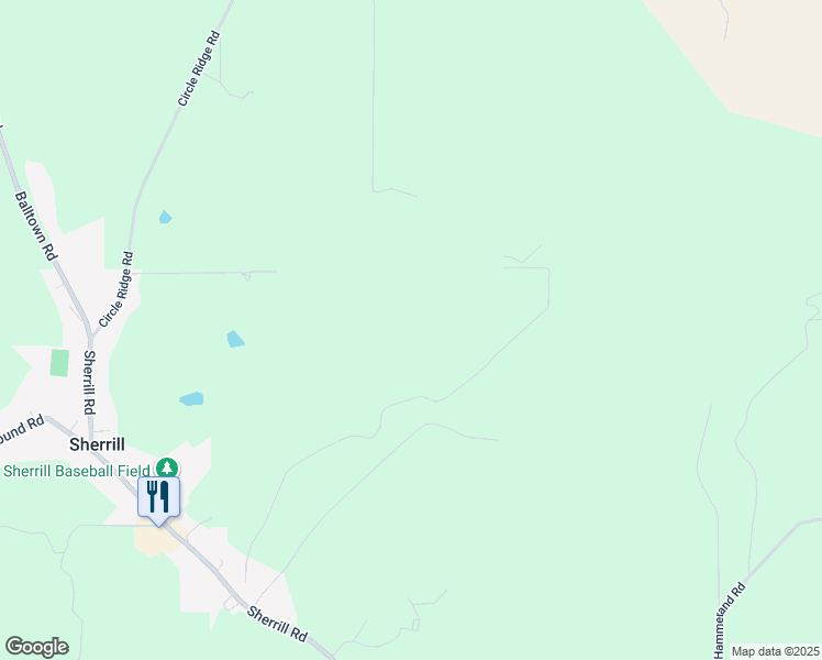 map of restaurants, bars, coffee shops, grocery stores, and more near in Sherrill