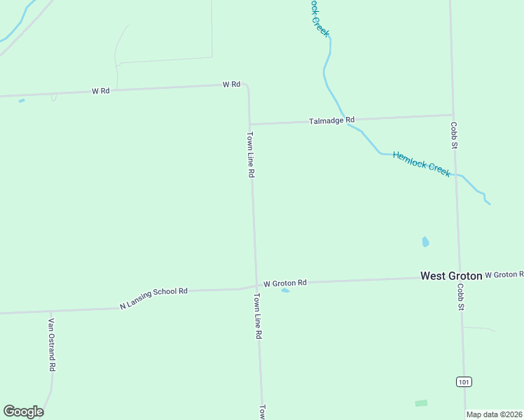 map of restaurants, bars, coffee shops, grocery stores, and more near 108-116 Town Line Road in Groton