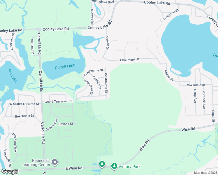 map of restaurants, bars, coffee shops, grocery stores, and more near 5794 Pickbourne Street in Commerce charter Township