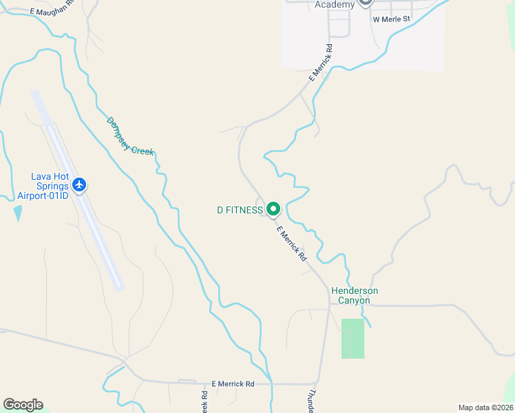 map of restaurants, bars, coffee shops, grocery stores, and more near 10694 South Dempsey Creek Road in Lava Hot Springs