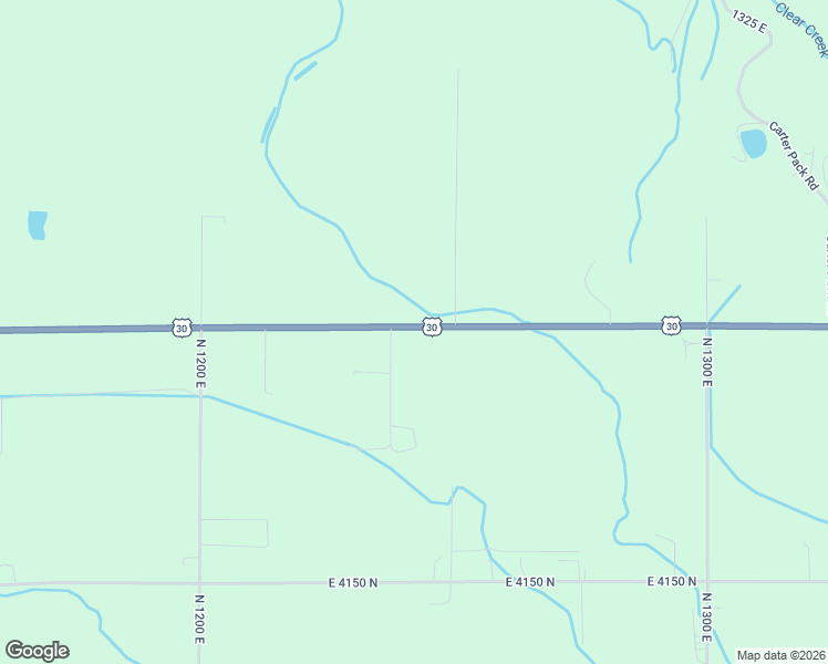 map of restaurants, bars, coffee shops, grocery stores, and more near 19933-19941 East 4200 North in Buhl