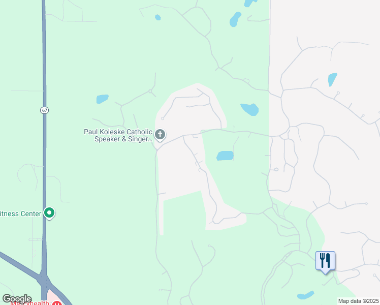 map of restaurants, bars, coffee shops, grocery stores, and more near 1736 Cottage Drive in Lake Geneva