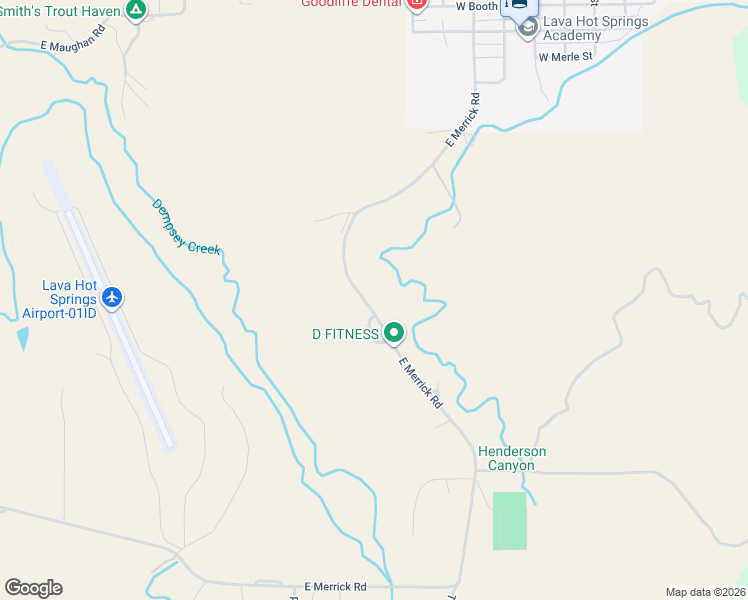 map of restaurants, bars, coffee shops, grocery stores, and more near 10630 South Dempsey Creek Road in Lava Hot Springs